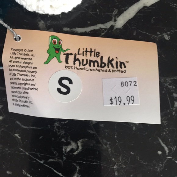 Little Thumbkin 💯 % Hand Crocheted and Kni… - Picture 5 of 6